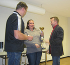 Vuoden ohjaaja Johanna Kopra.