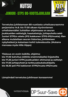 Tervetuloa juhlimaan 80-vuotiasta seuraamme.